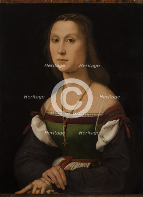 Portrait of a Young Woman (La Muta), ca 1507. Creator: Raphael (Raffaello Sanzio da Urbino) (1483-1520).