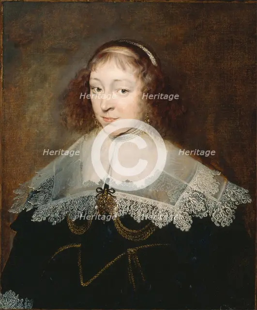 Portrait of a Young Woman, late 1630s. Creator: Unknown.