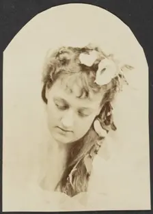 Portrait of a Young Woman, late 19th century. Creator: Unknown