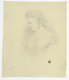 Portrait of a Young Woman, n.d. Creator: Unknown