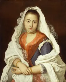 Portrait of a Young Woman, possibly 1740s. Creator: Unknown
