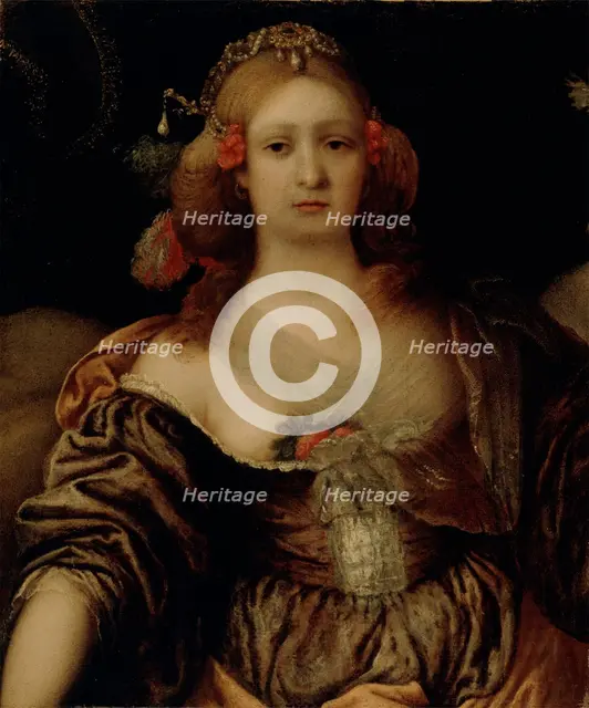 Portrait of a Young Woman, probably between 1650 and 1675. Creator: Workshop of Girolamo Forabosco.