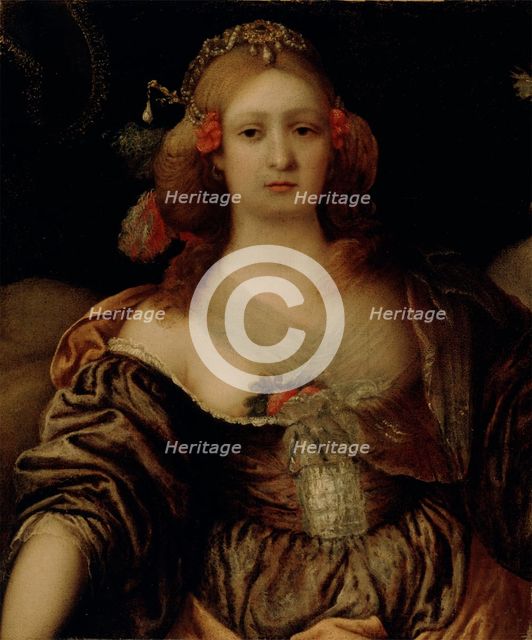 Portrait of a Young Woman, probably between 1650 and 1675. Creator: Workshop of Girolamo Forabosco.