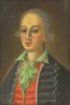 Portrait of a Young Zeman, 18th century. Creator: Unknown