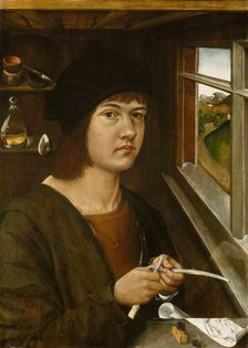 Portrait of a Young Artist, c. 1500. Creator: Unknown