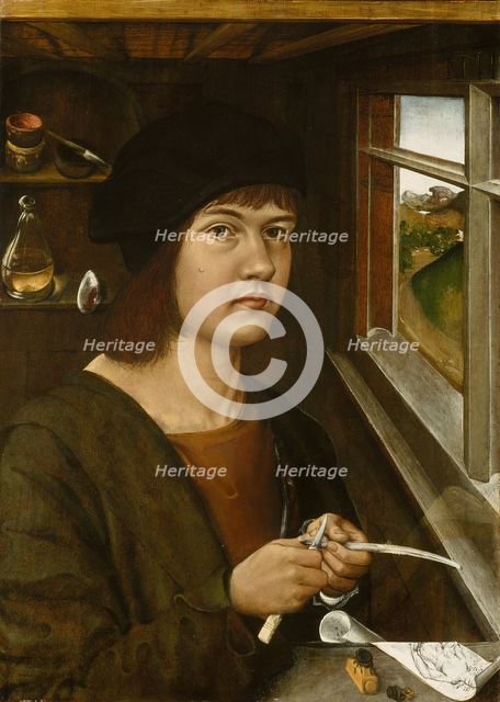 Portrait of a Young Artist, c. 1500. Creator: Unknown.