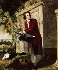 Portrait of a young artist, c1765. Creator: John Hamilton Mortimer