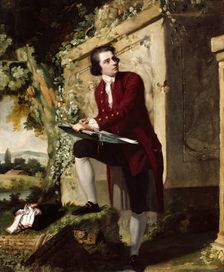 Portrait of a young artist, c1765. Creator: John Hamilton Mortimer