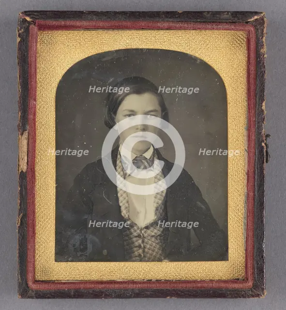 Portrait of a Young Boy, 1851-1853. Creator: John J Outley.
