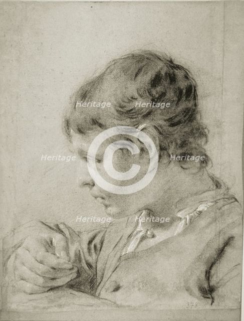 Portrait of a Young Boy, c. 1735. Creator: Giovanni Battista Piazzetta.