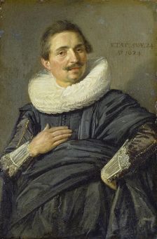 Portrait of a Young Cavalier, 1624. Creator: Workshop of Frans Hals