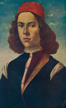 Portrait of a Young Florentine Nobleman, c15th century, (1907). Artist: Sandro Botticelli
