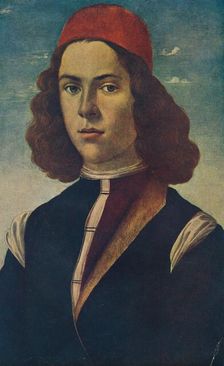 Portrait of a Young Florentine Nobleman, c15th century, (1907). Artist: Sandro Botticelli