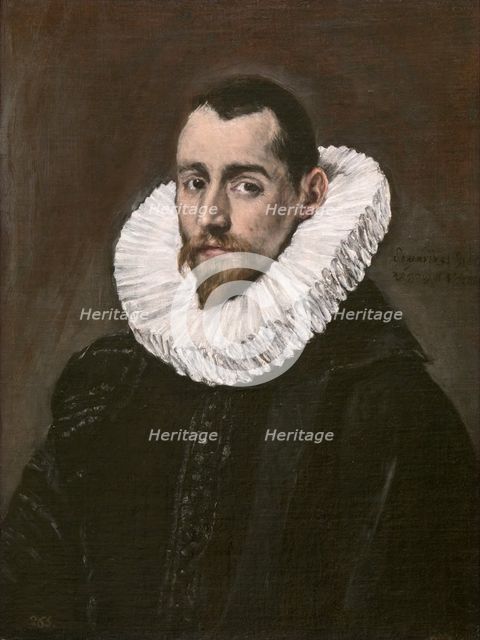 Portrait of a Young Gentleman, between c1600 and c1605. Creator: El Greco.