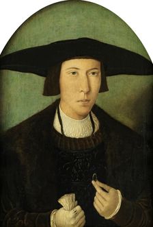 Portrait of a Young Gentleman, c1520. Creator: Jan Mostaert
