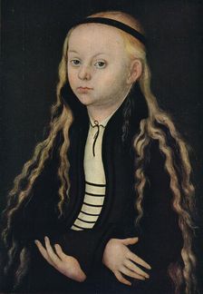 Portrait of a Young Girl 16th century, (1939). Artist: Lucas Cranach the Elder