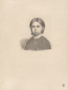 Portrait of a young girl, 1832. Creator: Luigi Calamatta