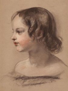 Portrait of a Young Girl, about 1840-1845. Creator: Edwin Henry Landseer
