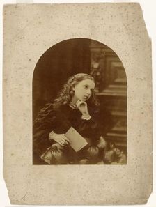 Portrait of a Young Girl, about 1860. Creator: Oscar Gustav Rejlander