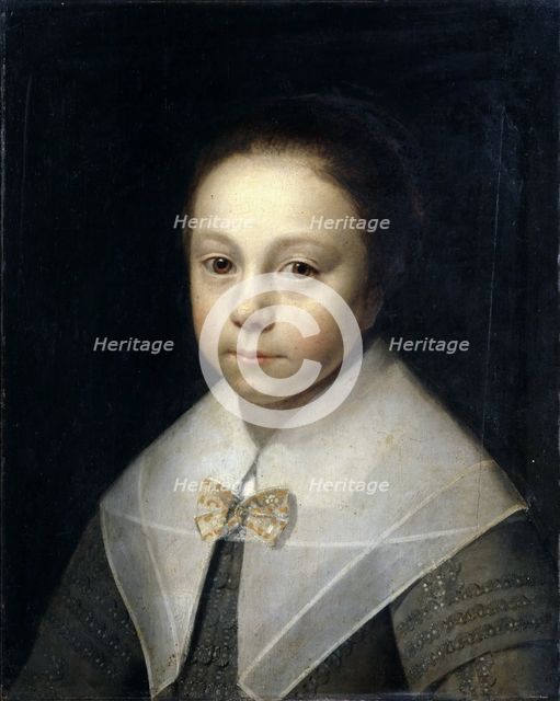 Portrait of a young girl, c. 1640. Creator: Palamedesz, Anthonie (1601-1673).