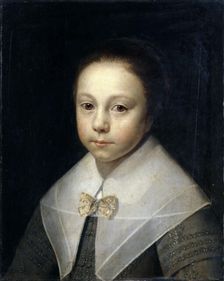 Portrait of a young girl, c. 1640. Creator: Palamedesz, Anthonie (1601-1673)