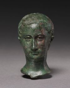 Portrait of a Young Girl, c. 25-30. Creator: Unknown