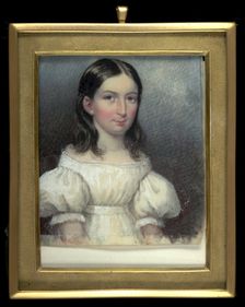 Portrait of a Young Girl, ca. 1830. Creator: Unknown