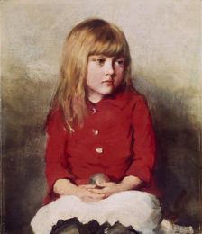 Portrait of a young Girl, late 19th century. Artist: John Everett Millais