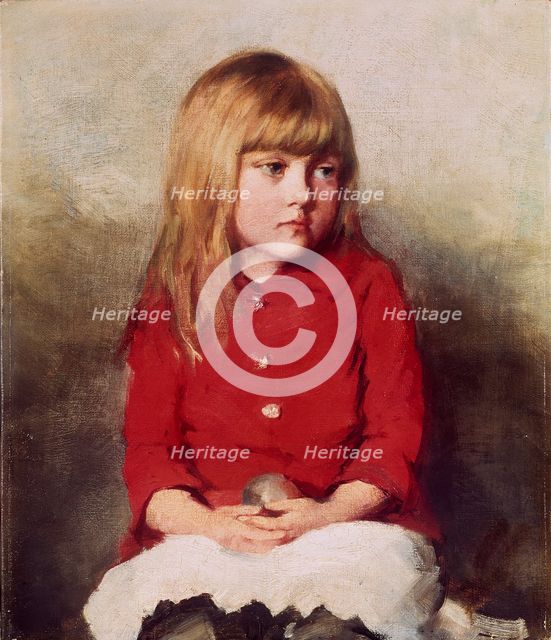 Portrait of a young Girl, late 19th century. Artist: John Everett Millais.