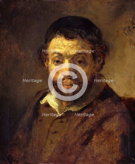 Portrait of a Young Jew. Artist: Rembrandt van Rhijn (1606-1669)