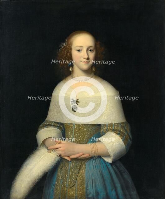 Portrait of a Young Lady, 1656. Creator: Isaack Luttichuijs.