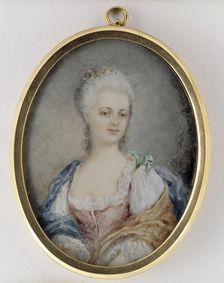 Portrait of a young lady, 1896. Creator: Fanny Hjelm