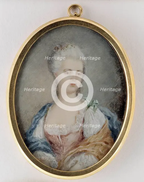 Portrait of a young lady, 1896. Creator: Fanny Hjelm.