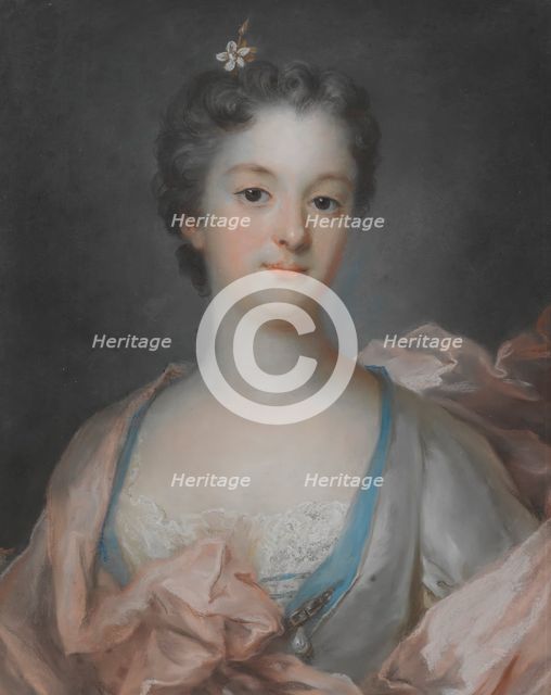 Portrait of a Young Lady, 18th century. Creator: Gustaf Lundberg.