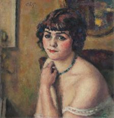 Portrait of a Young Lady, 1909. Creator: Charles Guerin