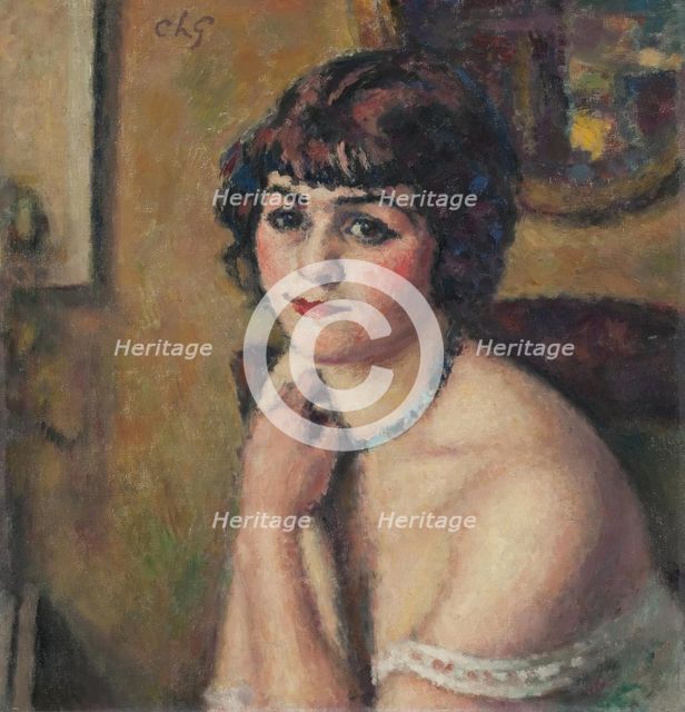 Portrait of a Young Lady, 1909. Creator: Charles Guerin.