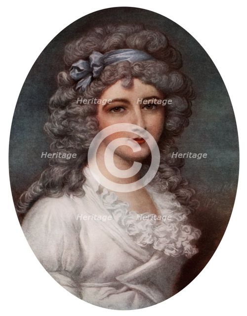 'Portrait of a Young Lady', (1913).Artist: L Busiere
