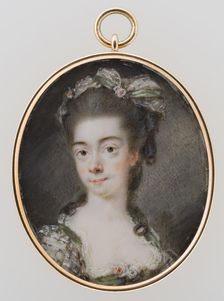 Portrait of a young lady, at the latest 1793. Creator: Peter Adolf Hall