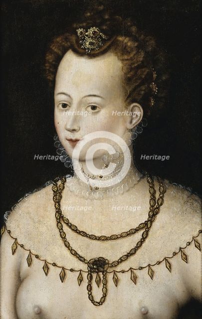 Portrait of a young lady. An Allegory of Beauty, c. 1580. Artist: Anonymous  