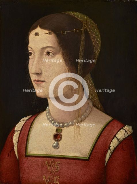 Portrait of a young Lady, c. 1500.