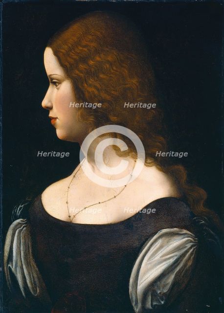 Portrait of a Young Lady, c. 1500. Creator: Anon.