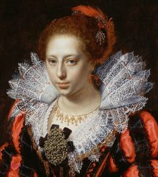 Portrait of a Young Lady, c. 1620. Creator: Paulus Moreelse