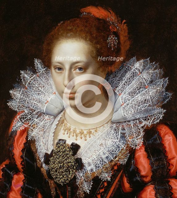 Portrait of a Young Lady, c. 1620. Creator: Paulus Moreelse.