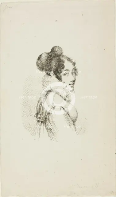Portrait of a Young Lady, c. 1820. Creator: Vivant Denon.