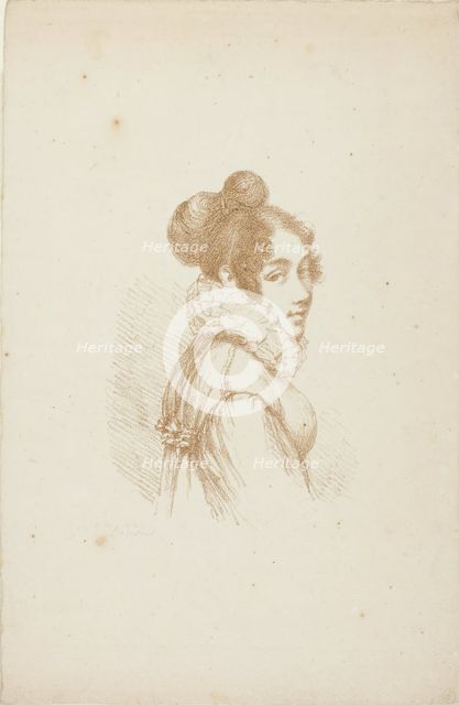 Portrait of a Young Lady, c. 1820. Creator: Vivant Denon.