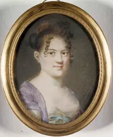 Portrait of a young lady. Creator: Carl Isak Rylander