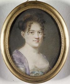 Portrait of a young lady. Creator: Carl Isak Rylander
