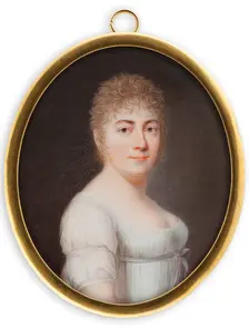 Portrait of a young lady. Creator: Johan Erik Bolinder