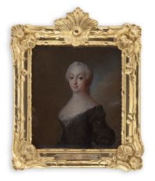 Portrait of a young lady. Creator: Olof Arenius