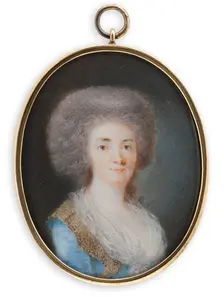 Portrait of a young lady. Creator: Lorentz Svensson Sparrgren
